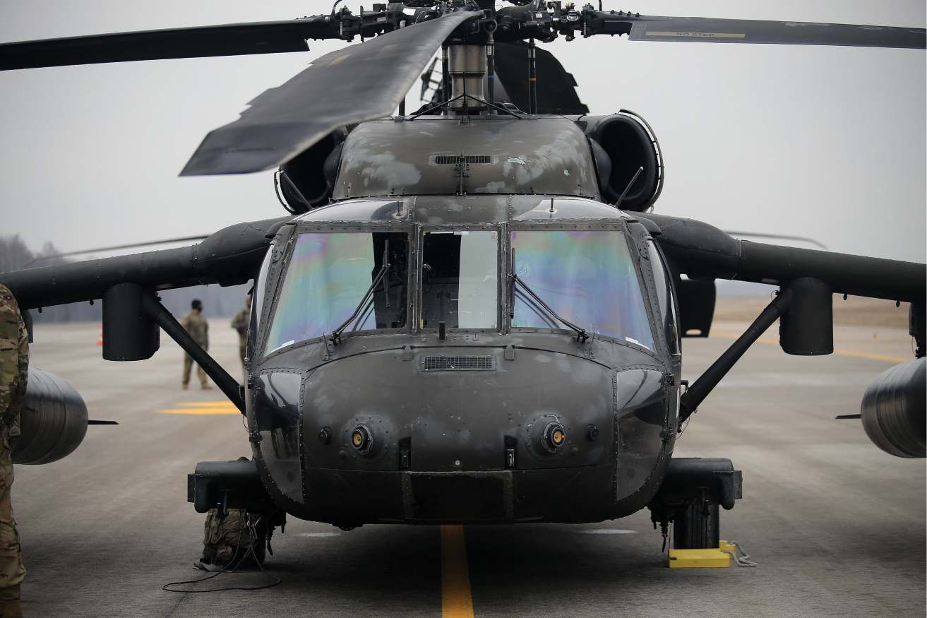 Military helicopter